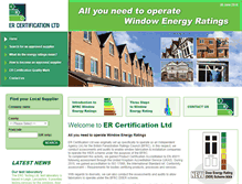 Tablet Screenshot of er-certification.com
